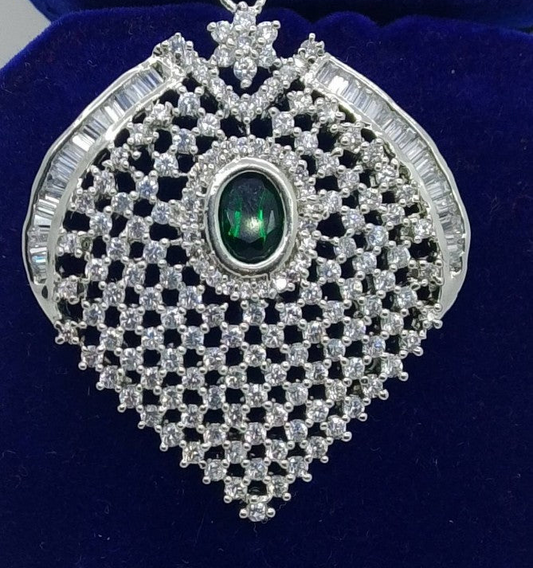 Royal Silver Sparkle Necklace