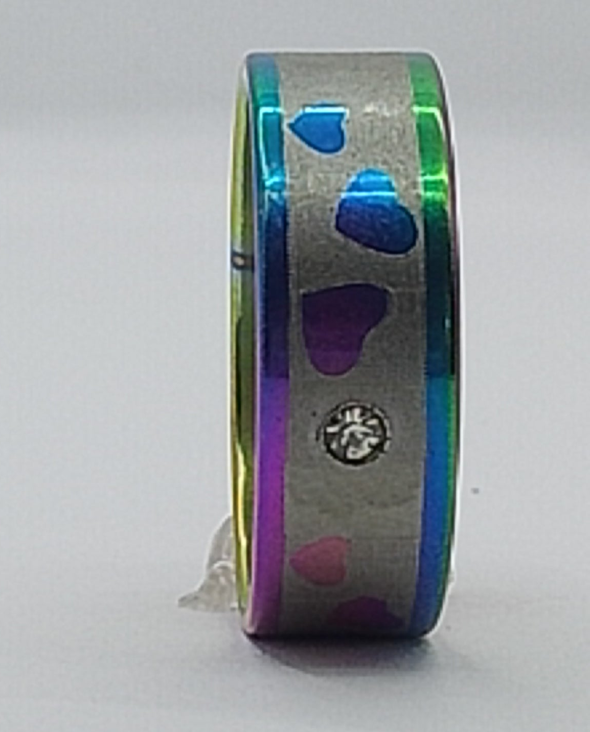 Rainbow Shine Stainless Steel Ring