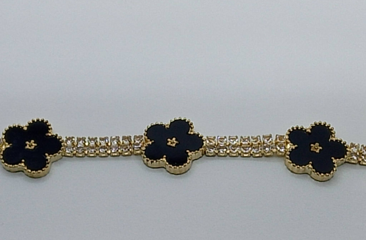 Floral Bloom Crystal Bracelet