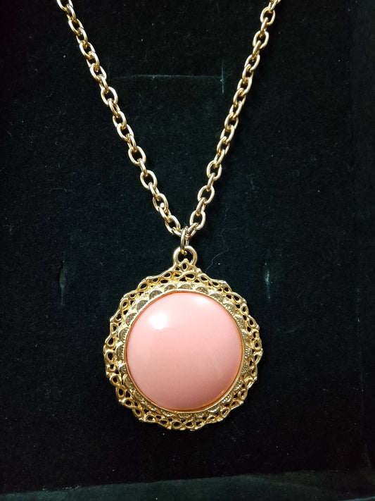 Blush Charm Pendant Necklace