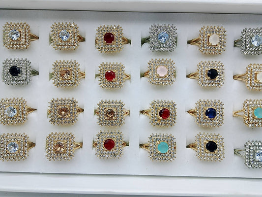 Gemstone Color Rings Collection – Popular & Rare Shades